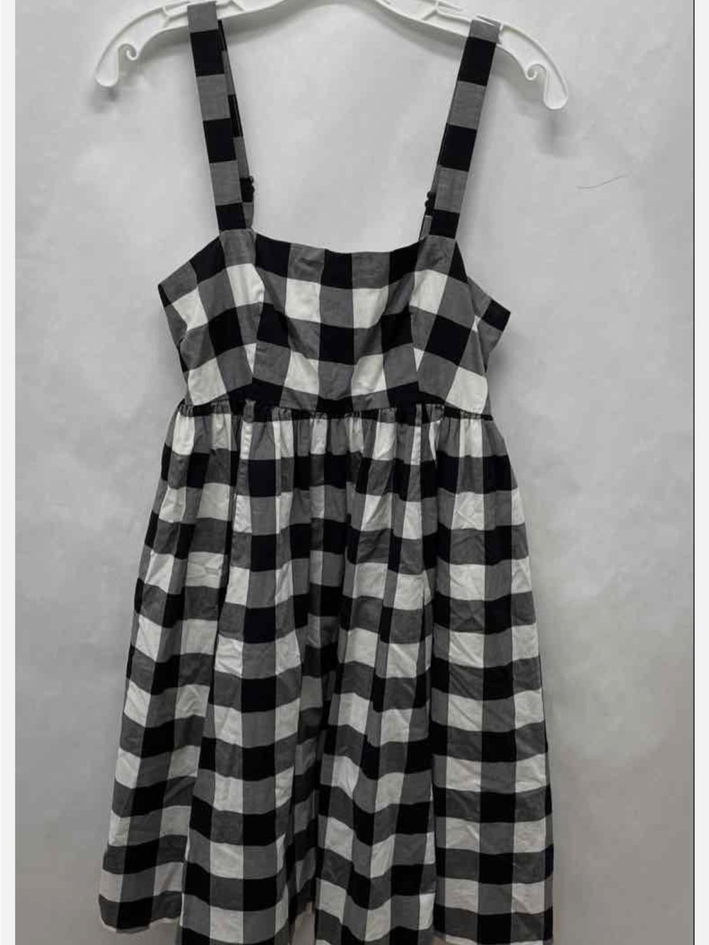 Black and White Gingham Sundress